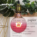 GobekUsa Gradient Pink LED Filament Heart Light Bulb - E27 Dimmable Romantic Warm Light
