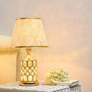 GobekUsa Crystal Table Lamp: Elegant Bedroom Nightstand Light for Warm & Romantic Ambiance
