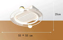 GobekUsa Kids Bedroom Ceiling Fan with Remote Control and Modern LED Light