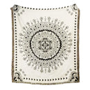 GobekUsa Beach Blanket Sofa Cover - American Country Plaid Blanket - Cotton Tassel Throw Tapestry