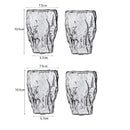 GobekUsa Heat-Resistant Glass Drinkware Set for Home Bar: Coffee, Wine, Whiskey, Tea, Juice.