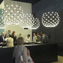 GobekUsa LED Net Pocket Pendant Light: Minimalist Creative Art Chandelier for Living Room
