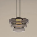 GobekUsa Glass Chandelier LED Pendant Lights Modern Home Decor