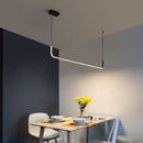 GobekUsa LED Ceiling Chandelier Dimmable Pendant Lamps for Modern Home Decor Lighting
