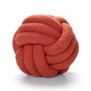 GobekUsa Boucle Knotted Circle Soft Pillows - Home Decorative Round Ball Throw Plush Pillows
