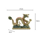 GobekUsa Chinese Dragon Resin Sculpture - Zodiac Home Decor Accessory