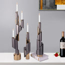 GobekUsa Geometric Helical Pipe Candle Holder for Home Decor and Centerpieces