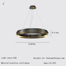 GobekUsa Gold Ring Chandelier: Modern Italian Design for Stylish Living Spaces