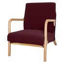 GobekUsa Jacquard Elastic Seat Cover for Dining Room & Office Chairs