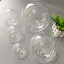 GobekUsa Clear Glass Pendant Lamp Shade with 2.2cm Thread for Chandeliers & Hanging Lights