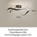 GobekUsa LED Ceiling Light: Modern Minimalist Nordic Design for Bedroom, Living Room, Study, Kitchen & Restaurant