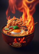 GobekUsa Japanese Food Neon Posters Canvas Painting for Home Kitchen Decor