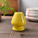 GobekUsa Ceramic Matcha Whisk Stand & Tea Bowl Holder for Kitchen and Dining