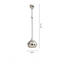 GobekUsa Gold Geometric Water Drop Candlestick Holder Desktop Storage Wedding Centerpieces