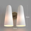 GobekUsa Copper Wall Lamp: Luxury Nordic Style for Living Room Bedroom Bedside, Restaurant Corridor.