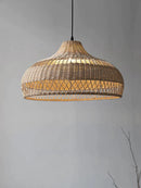 GobekUsa Bamboo Rattan Pendant Lights for Seaside Wabi Sabi Home Decor