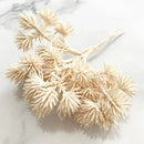 GobekUsa Ivory Flower Cherry Stamen Berries Bundle for DIY Christmas Wedding Decor