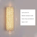 GobekUsa Crystal Wall Lights Sconce for Bedroom Foyer Bedside Aisle.