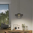 Nordic Glass Pendant Light in Green or Gray