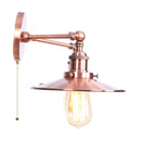 GobekUsa Dual Head Pink LED Wall Light for Bedroom Decor & Hotel Industrial Style