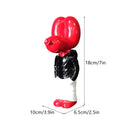 GobekUsa 7" Resin Balloon Dog Statue Jeff Junior Figurine Home Decor Accessory