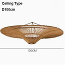 GobekUsa Handmade Rattan Pendant Light for Dining Room, Living Room, Bedroom, Hotel