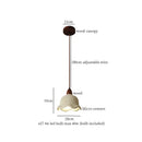 GobekUsa Bud Micro Cement LED Pendant Lamps: Modern Nordic Hanging Light for Home Decor