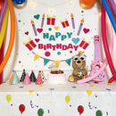 GobekUsa Birthday Wall Tapestry Decoration Party Bedroom Hanging Cloth