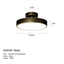 GobekUsa Brass LED Ceiling Chandelier: Adjustable, Modern Fixture for Bedroom, Living Room, Kitchen, Aisle.