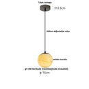 GobekUsa LED Pendant Lights Bulgari Stone Adjustable Steel Hang Lamp Lighting