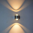 GobekUsa LED Wall Lamp Up/Down Light Aluminum Sconce Bedroom Decor Acrylic Abajur