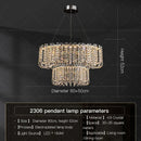 GobekUsa Crystal Chandelier for Elegant European Living Spaces