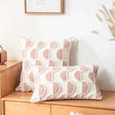 GobekUsa Cotton Loop Tufted Ivory Cushion Cover for Home Decoration