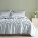 GobekUsa Cool Touch Solid Color Bedding Set - Skin-Friendly & Breathable
