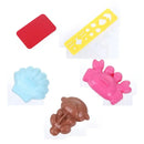 GobekUsa Cartoon Cute Animal Sushi Mold Set - Dog Shell Crab Seal Rice Ball Mold