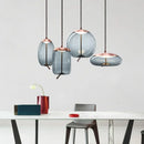 GobekUsa Glass Chandelier Knot Pendant Lamp for Bedroom Kitchen Dining Room