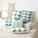 GobekUsa Geometric Tufted Diamond Pillow Cover 45x45cm/30x50cm Square for Living Room
