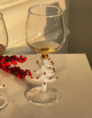 GobekUsa 300ml 3D Christmas Tree Wine Glass Cup - Elegant Holiday Gift Drinking Glass