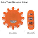 GobekUsa LED Safety Flare Emergency Flashing Strobe Light - 9 Modes - Portable & Rechargeable