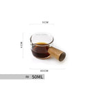 GobekUsa Glass Cafe Coffee Cup Water Cup Iced Latte Americano Juice Glass