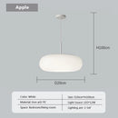 GobekUsa Cream Apple LED Pendant Light for Cozy Illumination in Home Décor