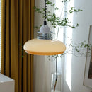 GobekUsa Glass LED Chandelier: Modern Bauhaus Style Pendant Light for Home, Restaurant, and Bar