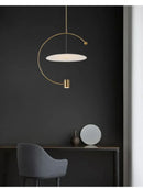 GobekUsa Gold Iron Painted LED Pendant Light for Home Decor and Dining Room