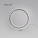 GobekUsa Designer Ring LED Wall Light: Minimalist Nordic Decor Lamp for Living Room Atmosphere.