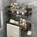 GobekUsa Aluminum Corner Shower Storage Rack - Punch-free Bathroom Shelf Organizer