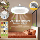 GobekUsa Ceiling Fan & Light Combo with Remote Control, Silent Operation, E27 Base