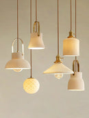 GobekUsa Japanese Ceramics Bedside Chandelier | Designer Bedroom Lamp for Home Decor