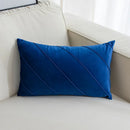 GobekUsa Hand Pleat Embroidered Cushions 30x50/45x45cm Beige Pink Nordic Style Pillowcase