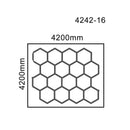 GobekUsa Hexagon LED Ceiling Light: High-Performance, Best-Selling, Honeycomb Design
