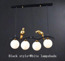 GobekUsa Glass Pendant Lights for Living Room, Restaurant & Counter, LED Interior Decor Lamps